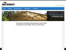 Tablet Screenshot of joka-remontit.com